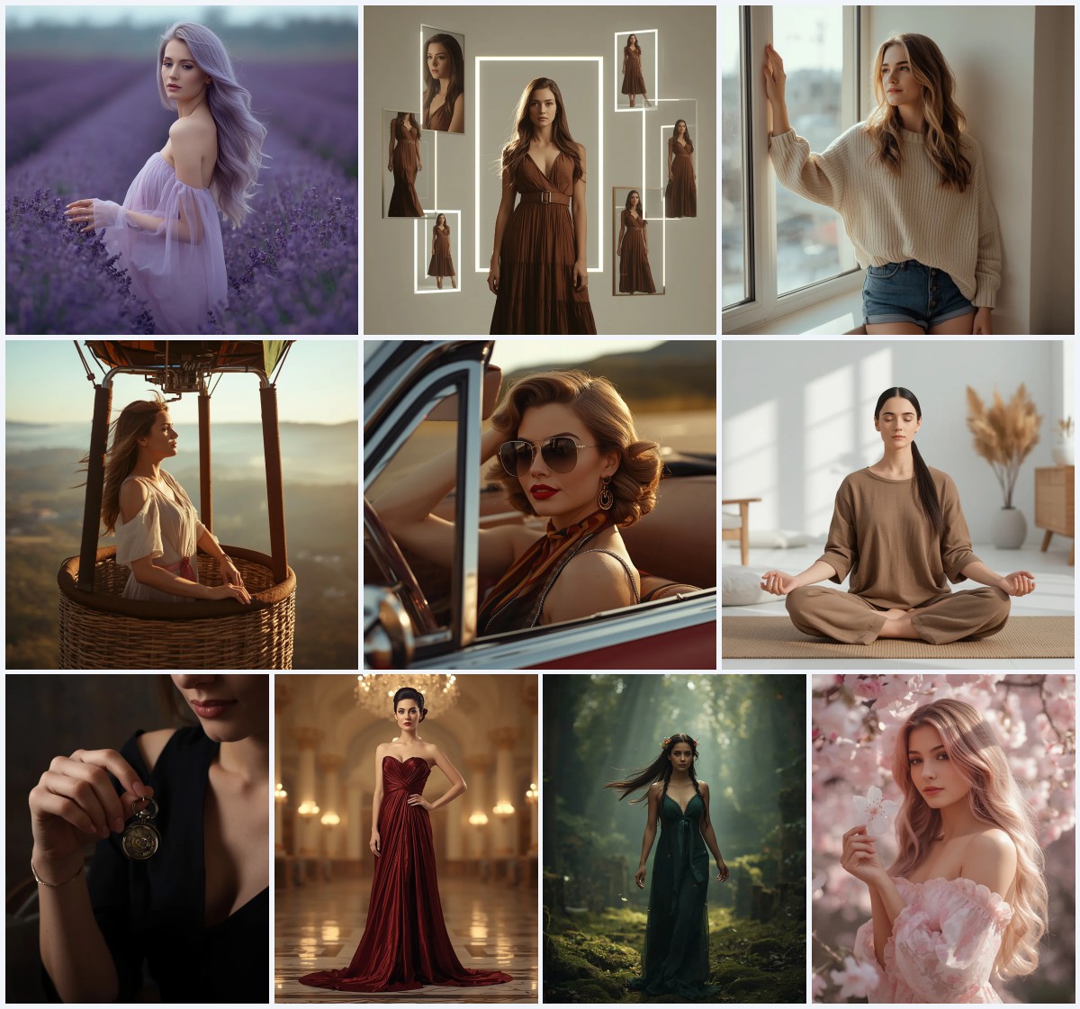 Best 10 AI Prompts for Elegant Women in Winter Fashion with Snowy Landscape Photography | 3d animation ai prompt