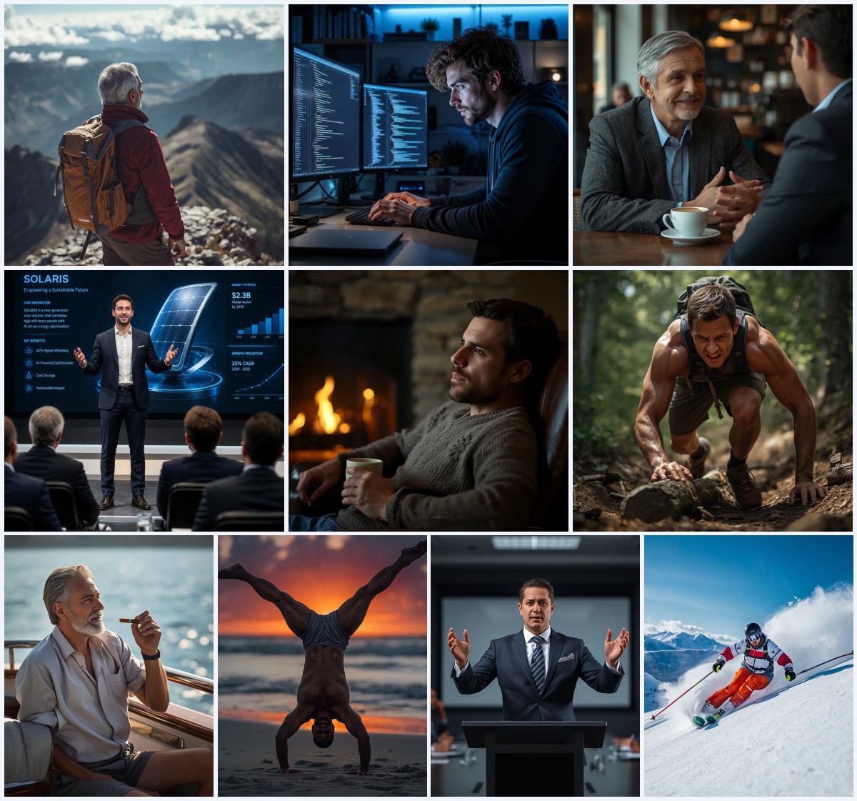 Best 10 Modern Design AI Prompts for Men’s Sleek Interiors and Urban Lifestyle Photography with Clean Aesthetics | gemini photo prompt