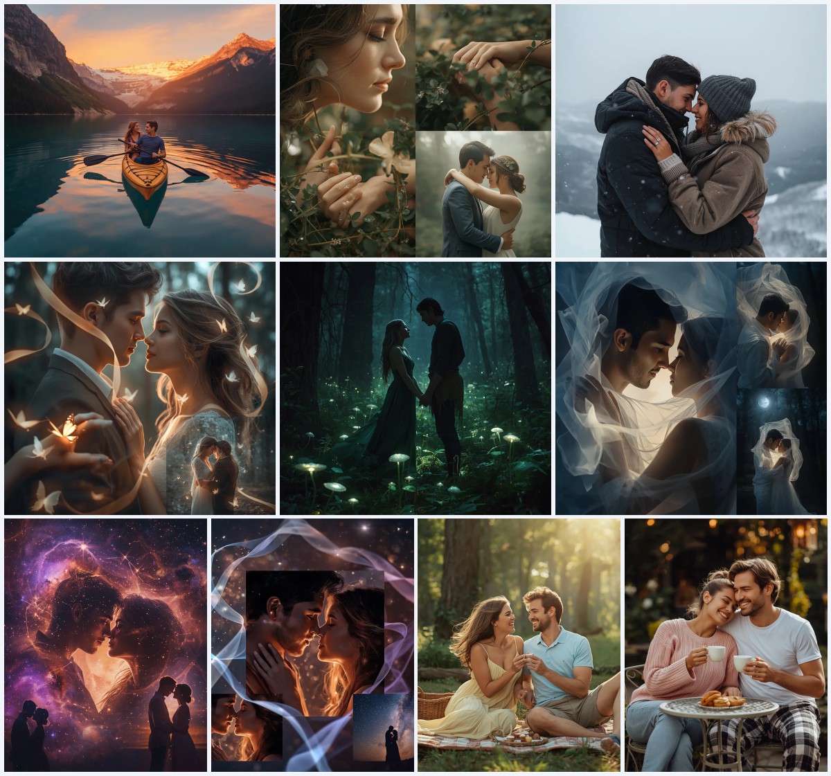 Best 10 Motorcycle Road Trip Couple AI Prompts for Freedom | Hot romantic couple AI prompts