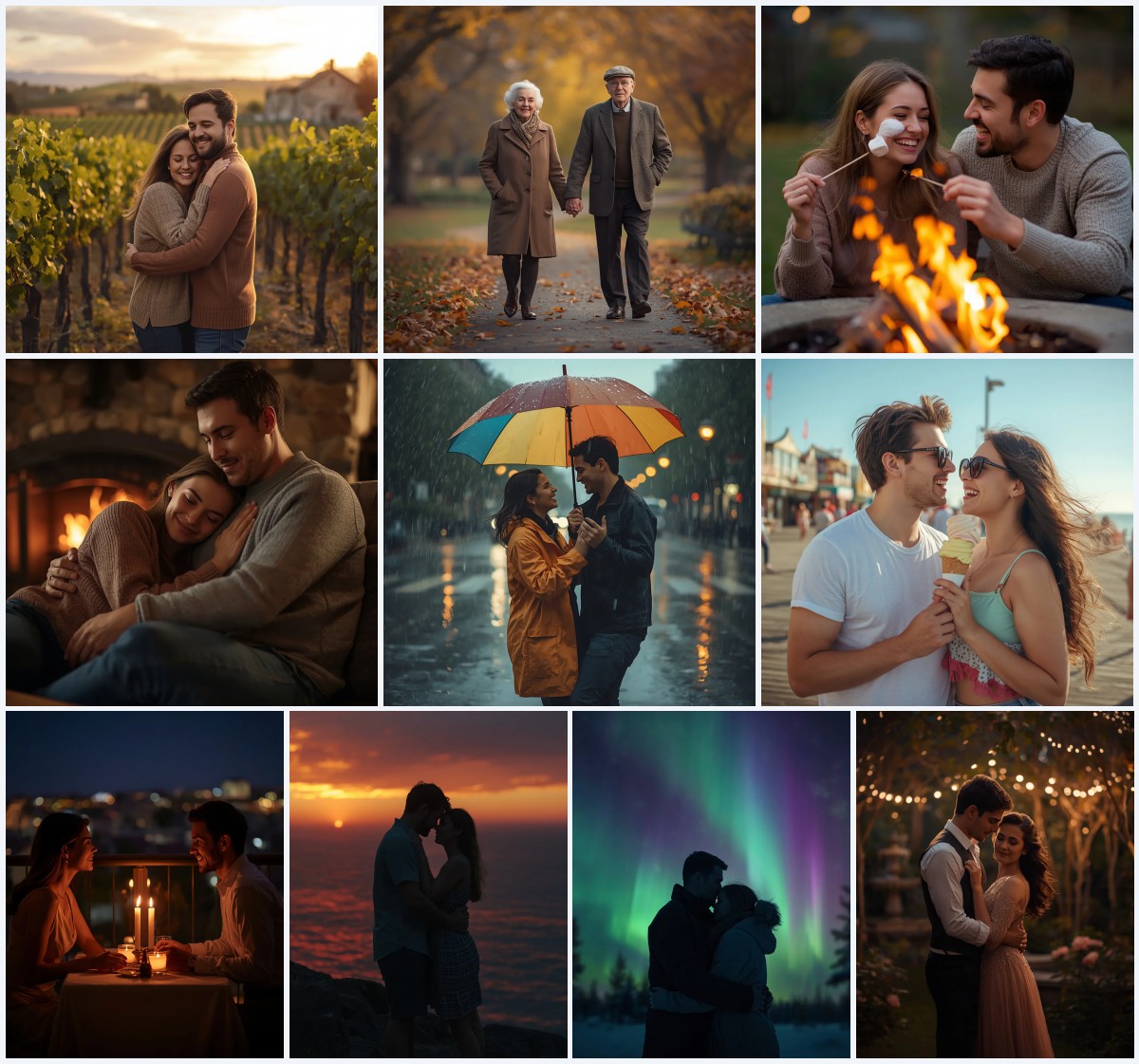 New 10 Cyberpunk Couple AI Prompts for Futuristic Romance | Hot couple prompt generator