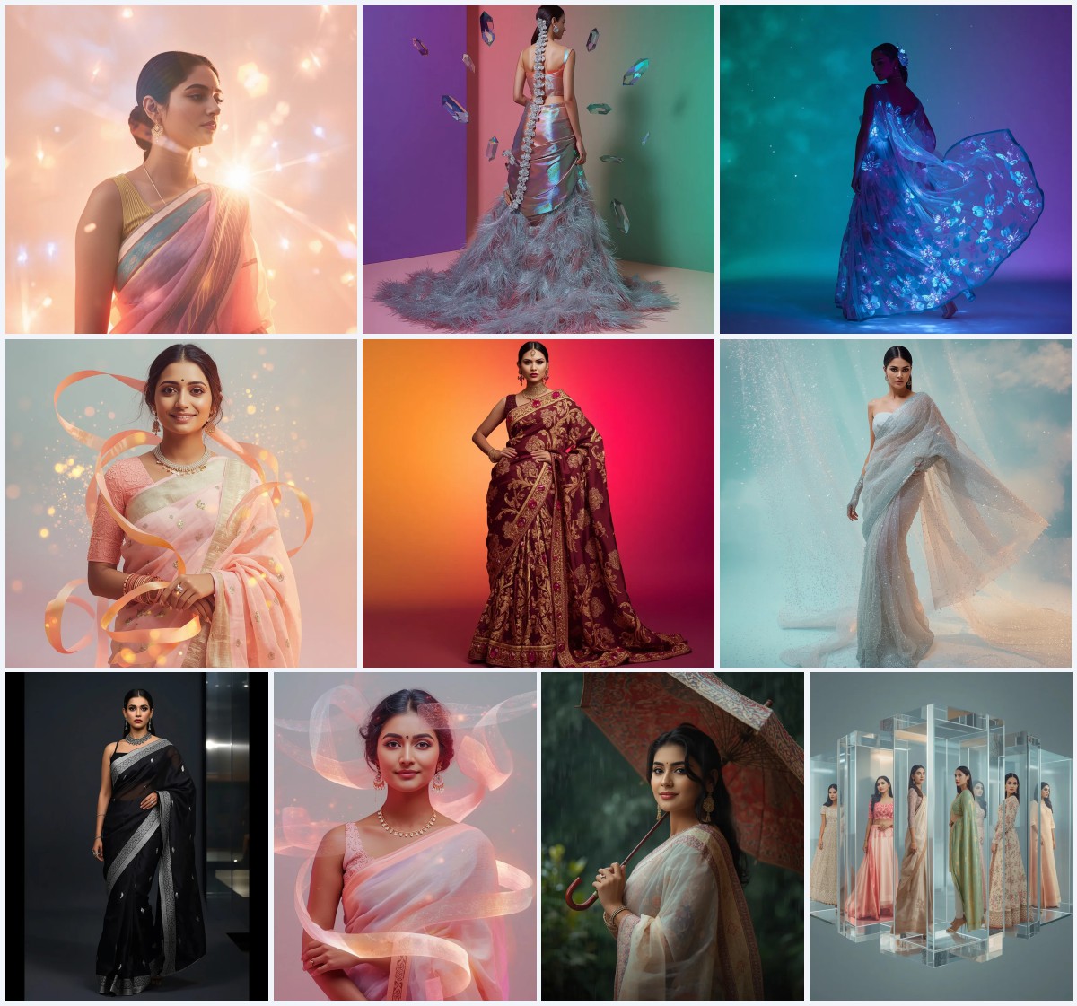 New 10 Instagram Trending Purple Saree Prompt Today for Instant Glamour | new prompt chatgpt