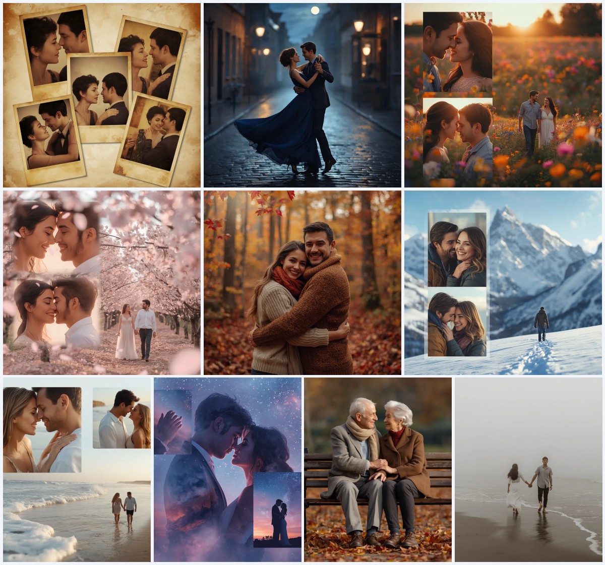 Top 10 Hot Air Balloon Couple AI Prompts for Breathtaking Views | Romantic couple AI prompts