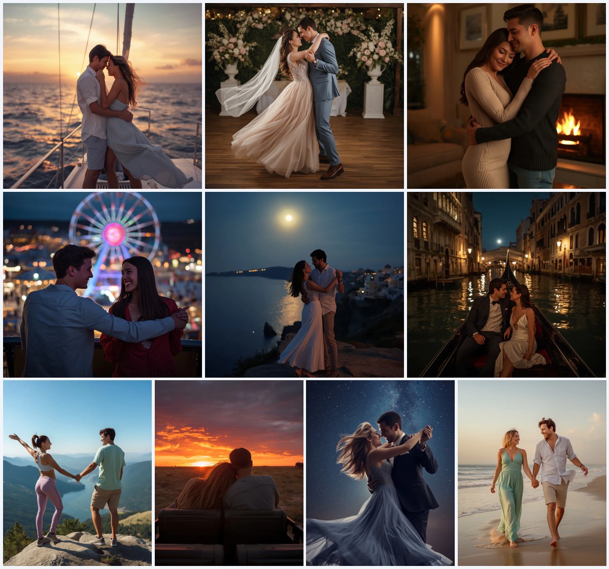 Top 10 Vineyard Stroll Couple AI Prompts for Elegant Escape | Romantic couple AI prompt Indian
